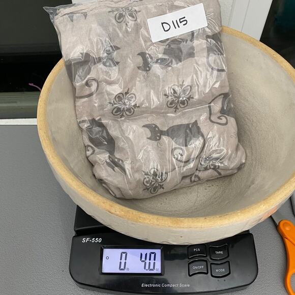 Womens Black Cat Rectangle Scarf Gray Lightweight Halloween Fall Frayed Neutral - Picture 10 of 10